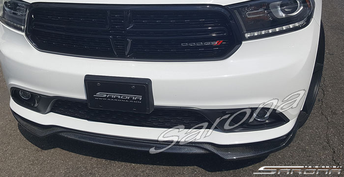Custom Dodge Durango  SUV/SAV/Crossover Front Add-on Lip (2014 - 2020) - $980.00 (Part #DG-025-FA)
